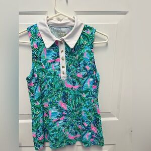 EUC  Lilly Pulitzer Women's UPF 50 Imara Luxletic Top